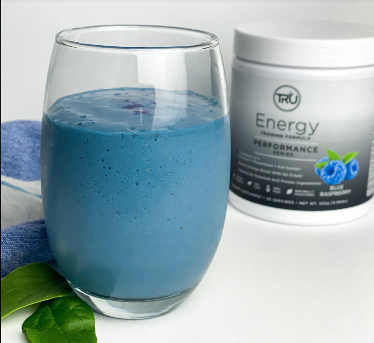 Blue Raspberry Pre-workout Shake – Tru Supplements