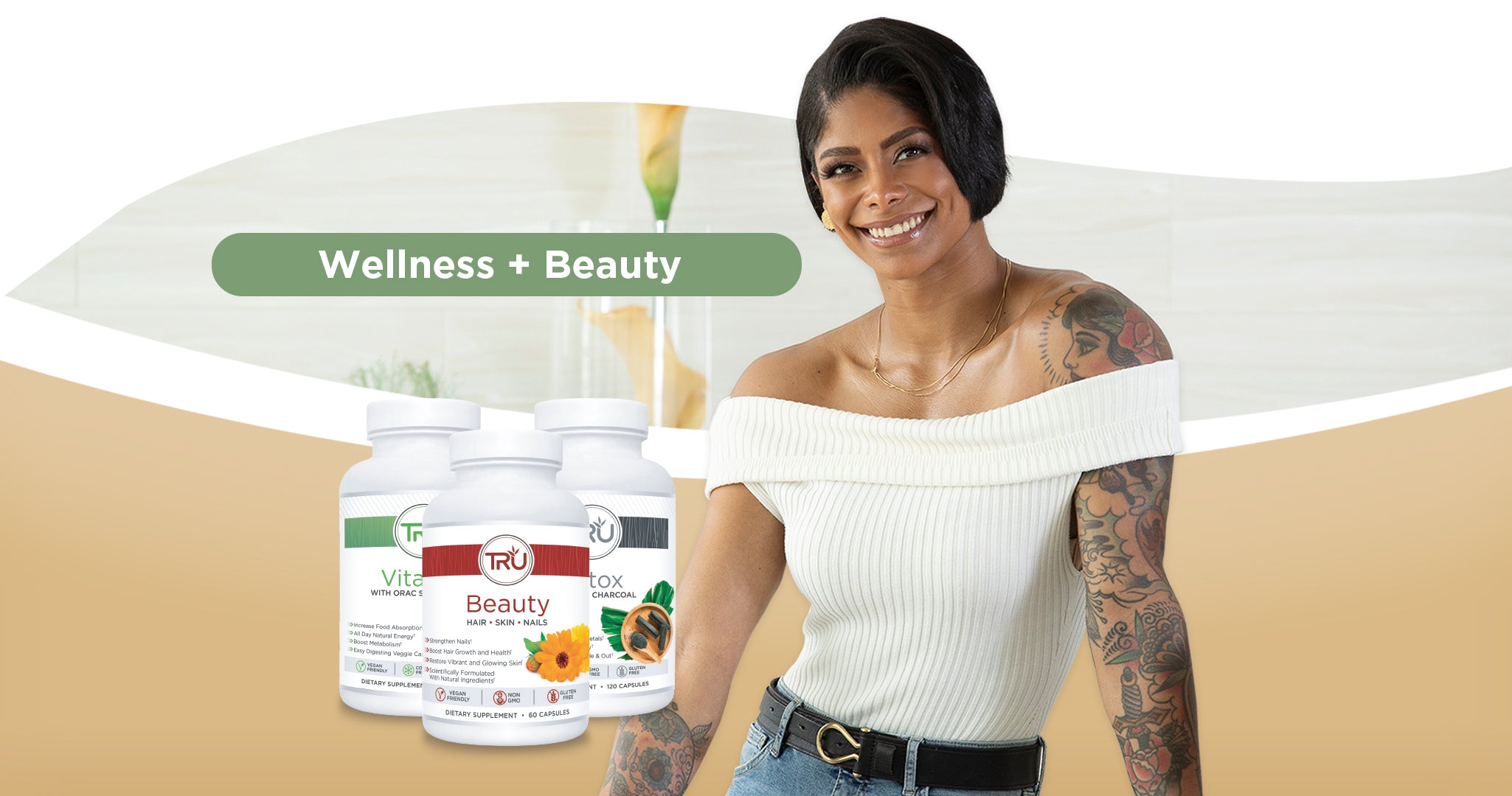 TRU Wellness & Beauty Products TRU Beauty, Tru Vitamin Tru Supplements