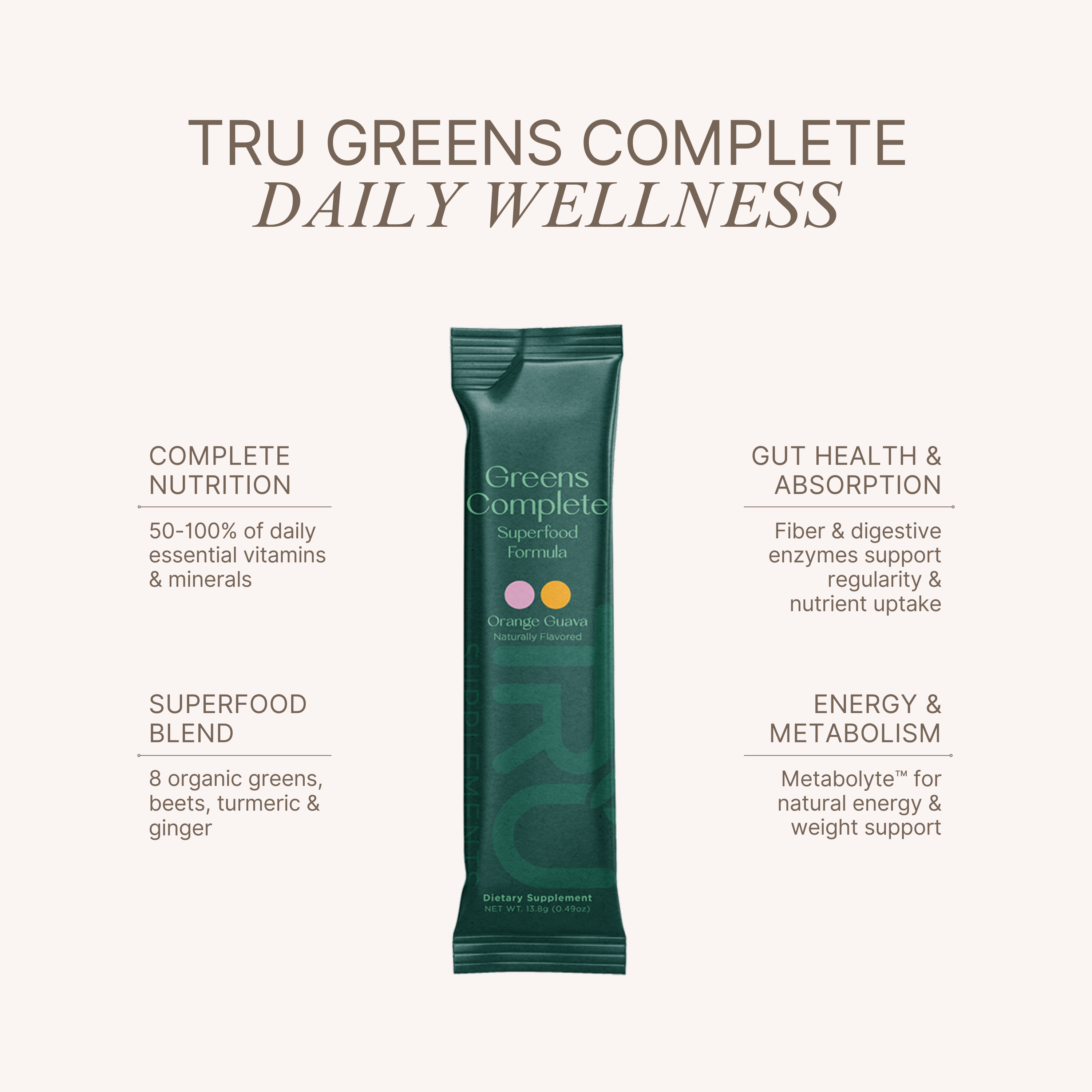 Greens Complete - Single Stick – Tru Supplements