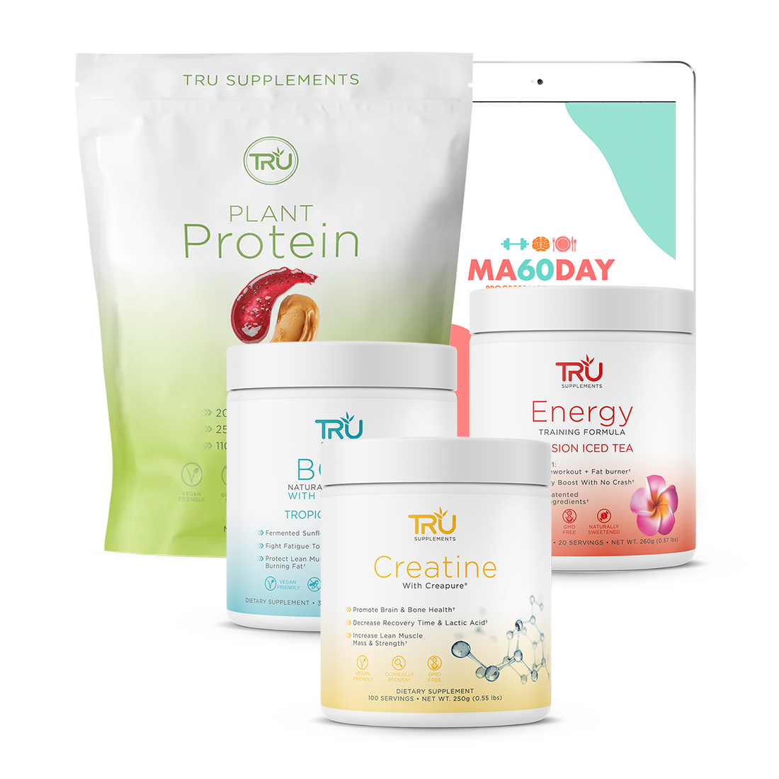 MA 60 DAY WORKOUT PROGRAM TRU MUSCLE BUILDING BUNDLE