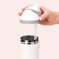 Stainless Steel Bottle | White