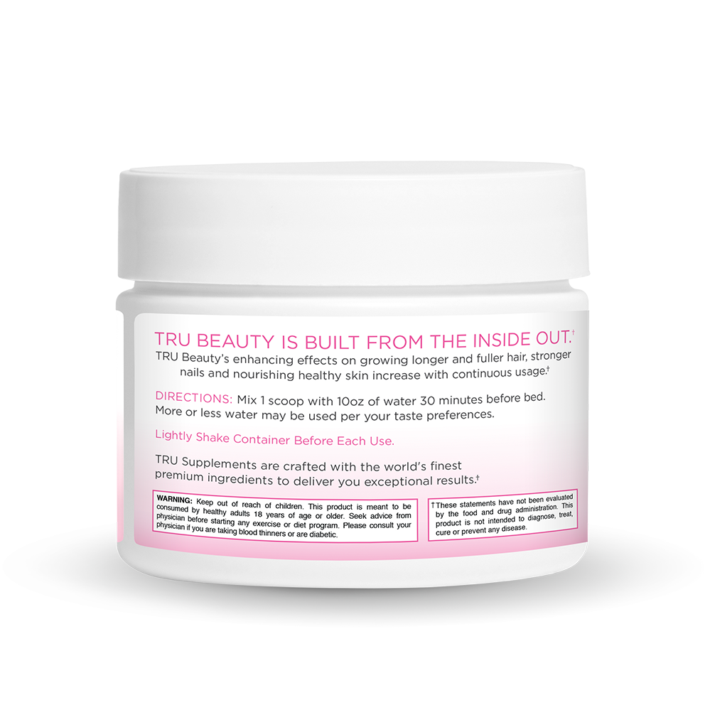 TRU Beauty Collagen Booster Powder Tru Supplements